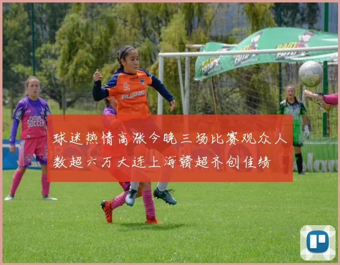 球迷热情高涨今晚三场比赛观众人数超六万大连上海赣超齐创佳绩
